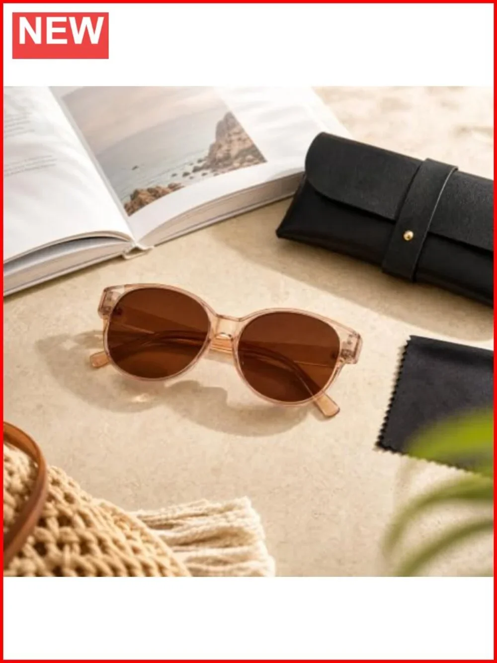 Oversized Fit Over Glasses Sunglasses Women Polarized UV400 Floral Frame Outdoor